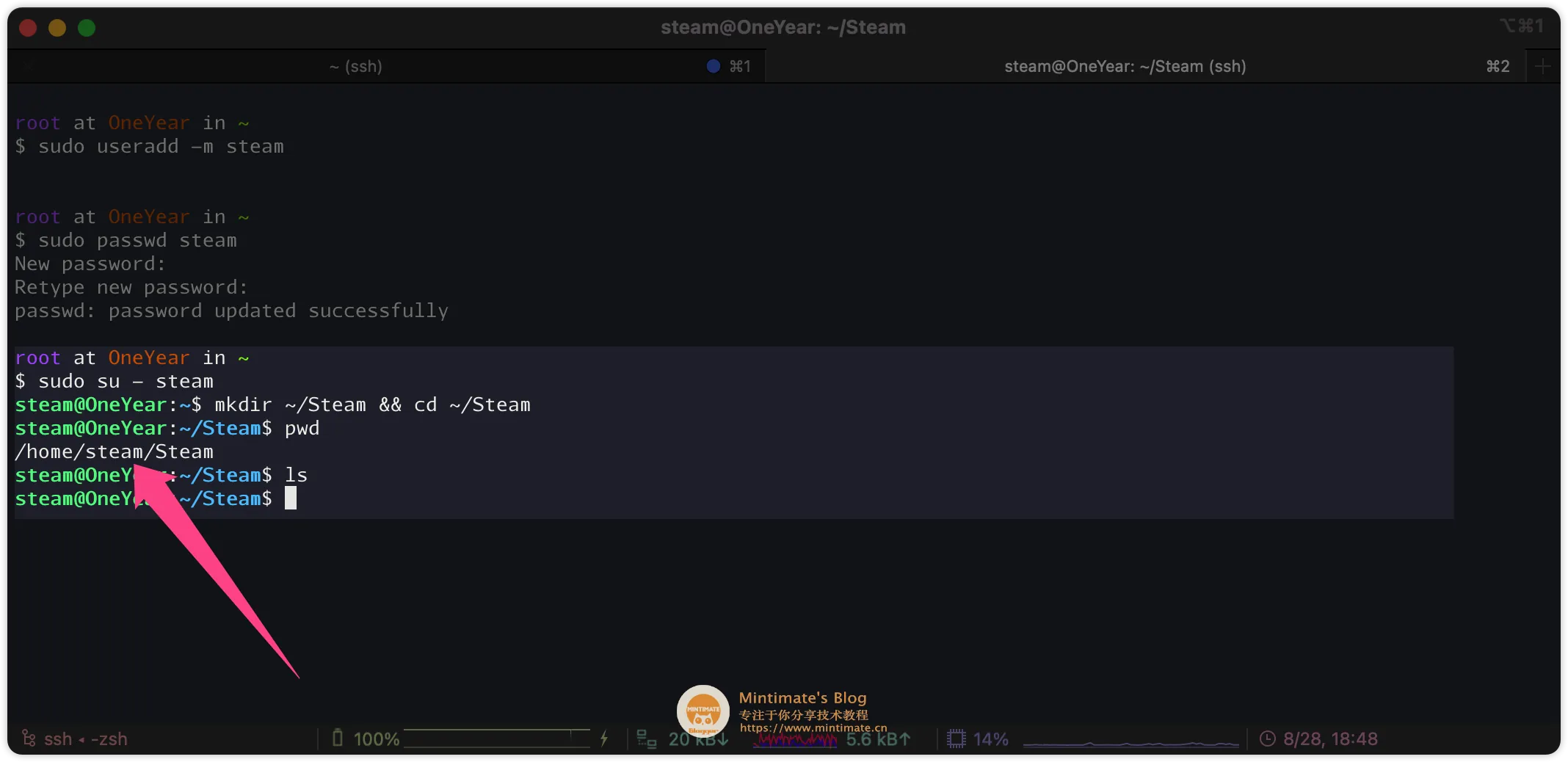 创建Steam文件夹