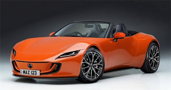 首次采用单电机后驱设计!全新马自达MX-5假想图曝光 这颜值你打几分