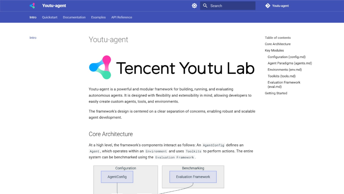 Youtu-agent - 腾讯开源的高效智能体框架