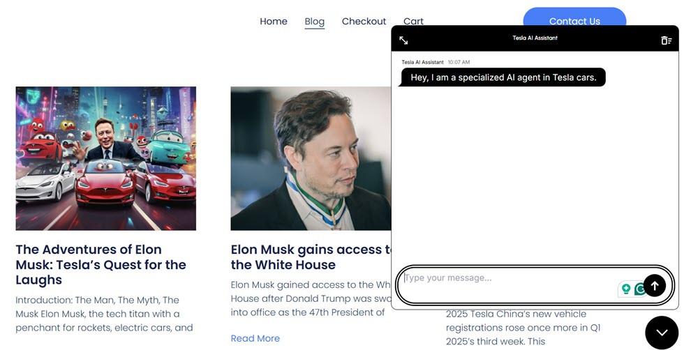 预览聊天机器人助手 - 如何将OpenAi Chatgpt添加到WordPress(分步)