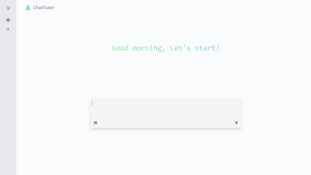ChatTutor - 开源的AI教学辅助工具,可视化互动学习